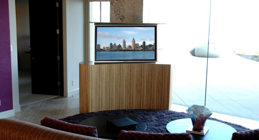 The Coast Custom Retractable TV Stand