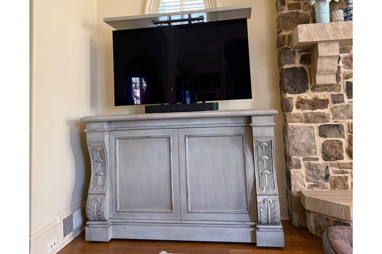 sabre tv lift cabinet