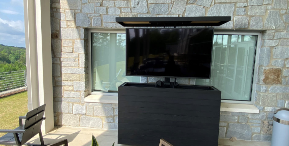 Check out this $1,000 TV that hides in its own suitcase